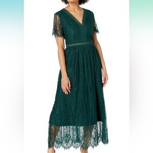 Floral Lace Maxi Dress
